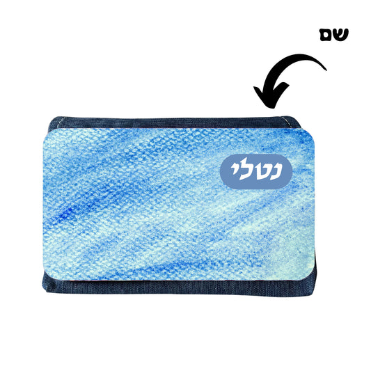קלמר בעיצוב אישי עם שם, ג'ינס A